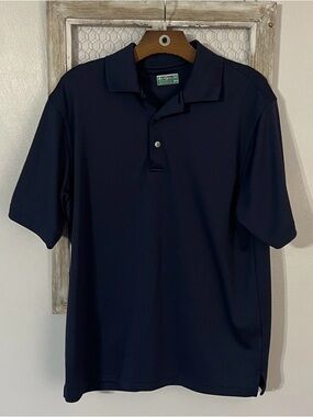 Classic Men’s Navy Polo Shirt by None